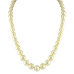 Tranquil Twilight Golden Southsea Saltwater Pearl Necklace 10-12 mm
