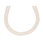 Two String White Pearl Set