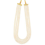 3 Line Pearl Necklace