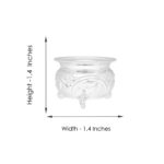 42.2 Grams Silver Bowls