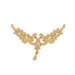 22KT Charu Style Traditional Gold Pendants