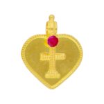 22KT Aanandi Style Traditional Gold Pendants