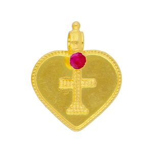 22KT Aanandi Style Traditional Gold Pendants