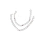 76 Grams Trendy Enamel Silver Payal