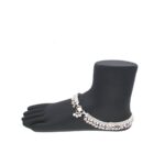 76 Grams Trendy Enamel Silver Payal