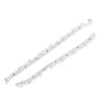 69 Grams Ariana Enamel Silver Payal