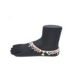 69 Grams Ariana Enamel Silver Payal