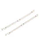 65 Grams Adira Enamel Silver Payal