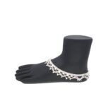 65 Grams Adira Enamel Silver Payal