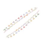 53.24 Grams Diva stones Silver Payal