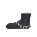 53.24 Grams Diva stones Silver Payal