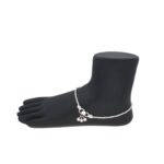 17 Grams Harshita Plain Silver Payal