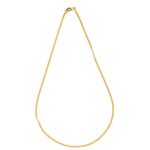 22KT 5.09 Grams Plain Gold Chains