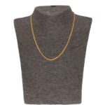 22KT 5.09 Grams Plain Gold Chains