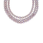 Tanvi 3 Lines Pearl Necklace Set