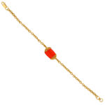 22kt Gold Coral Bracelet