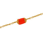 22kt Gold Coral Bracelet