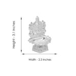 Beautiful Laxmi Silver Diya