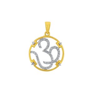 Om Diamond Pendant
