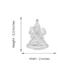 Silver Ganesh Idol By Sri Jagdamba Pearls