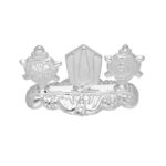 Silver Vishnu Chakram By Sri Jagdamba Pearls