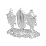 Silver Vishnu Chakram By Sri Jagdamba Pearls