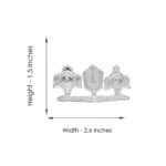 Silver Vishnu Chakram By Sri Jagdamba Pearls