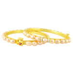 Natural Pearl Bangles