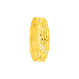 BIS hallmarked 22k (916) Gold Bangle's 40.68 Grams