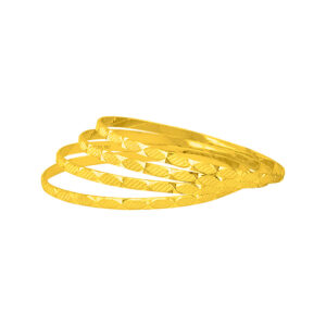 BIS hallmarked 22k (916) Gold Bangle's 32.48 Grams