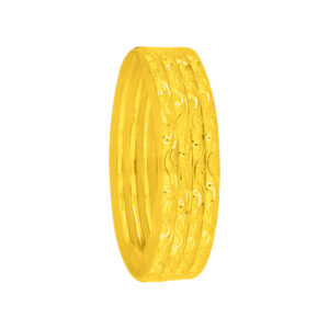 BIS hallmarked 22k (916) Gold Bangle's 34.26 Grams