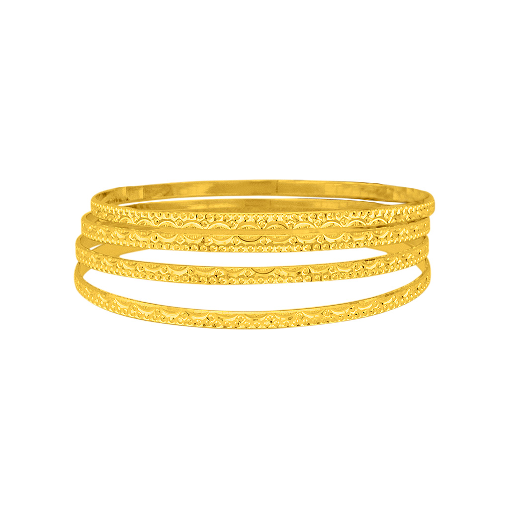BUY BIS hallmarked 22k (916) Gold Bangle's Grams Online