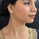 Opulent Stud 925 Silver Earrings