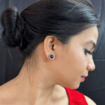 Harini 925 Silver Stud Earrings