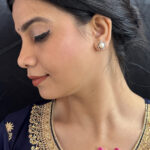 Ariana 925 Silver Stud Earrings