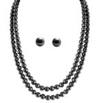 New Full Black Pearl Set