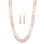 Fresh Pearl Necklace Set