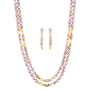 Devastating Pearl Necklace Set
