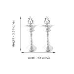 Precious Silver Diyas