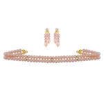 2 String Pearl Choker Set