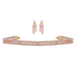 2 String Pearl Choker Set