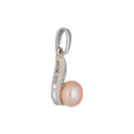 925 Pink Pearl Pendant