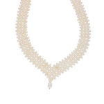 Conventional Pearl Necklace Set