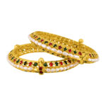 Naurangi Pearls Bangle