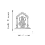 Temple Laxmi Silver Idol