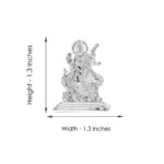 Saraswathi Silver Idol