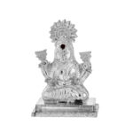 Goddess Laxmi Silver Idol