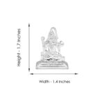 Lord Shiv Silver Idol