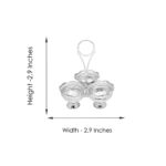 Silver Kumkum Holder