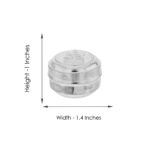 Laxmi Silver Kumkum Dabbi: